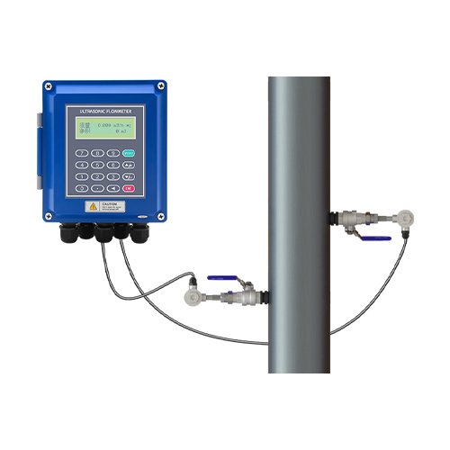 Intelligent ultrasonic flowmeter wall mounted type 1 1